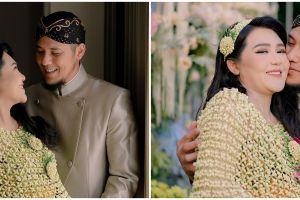 11 Potret acara 7 bulanan kehamilan Via Vallen digelar mewah, momen ingat mendiang ayah mengharukan