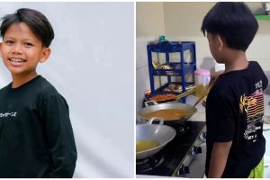 Kini jarang manggung meski dulu bisa bangun rumah dari nyanyi, intip 9 potret dapur Farel Prayoga