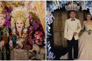 Resmi jadi istri pejabat, ini 9 potret kemeriahan resepsi pernikahan Beby Tsabina & Rizki Natakusumah