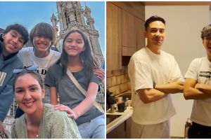 Dukung anak sekolah sepak bola di luar negeri, 9 potret dapur kontrakan putra Donna & Darius Sinathrya