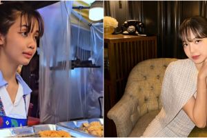 9 Potret 'kembaran' Lisa BLACKPINK saat jualan ayam, penampilan dan parasnya bikin salah fokus