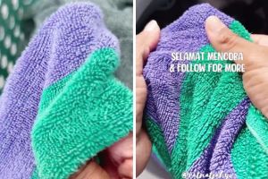Tanpa tambahan softener, begini cara cuci handuk kasar agar kembali lembut pakai 1 bahan dapur