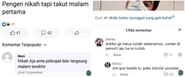 11 Jawaban kocak merespons orang minta saran ini menguji kesabaran