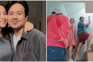 Tinggal di rumah minimalis, 11 potret walk in closet Jojo Suherman ini ada tangga ke ruang tersembunyi