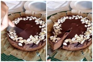 Tetap legit meski tanpa tepung, wanita ini punya trik bikin kue tart lebih sehat pakai 1 bahan dapur