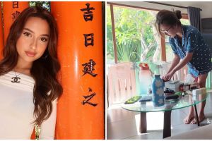 10 Potret rumah Jennifer Coppen yang didesain semi industrial, suasananya sejuk bak tinggal di villa