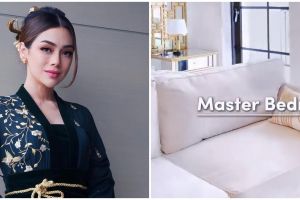 9 Potret kamar Celine Evangelista di rumah baru, mewah berlapis marmer dipadukan nuansa emas