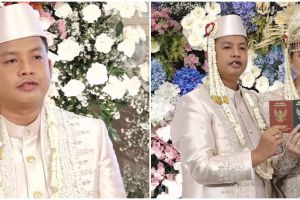 11 Momen akad nikah komika Dustin Tiffani dengan Ditha Rizky Amalia, nominal uang maharnya unik