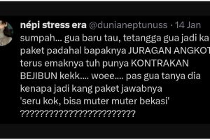 11 Cuitan kocak orang kaya gabut ini kegiatannya absurd abis, bikin sobat miskin nggak habis pikir