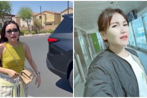 9 Kondisi Ayu Ting Ting usai alami perampokan di Amerika, kaca mobil pecah hingga rugi ratusan juta