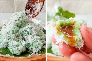 Jangan langsung diisi gula merah, ini trik bikin klepon agar isiannya lumer dan pecah di mulut