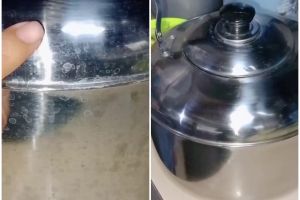 Tak perlu disikat, trik hilangkan kerak air di teko stainless ini cuma pakai 1 bahan sederhana