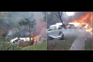 Pesawat jatuh di Brasil tewaskan 62 orang, begini 7 kondisi lokasi kejadian di pemukiman Sao Paulo