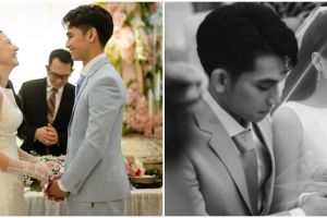 Diam-diam telah resmi menikah, 9 momen pemberkatan Cassandra Lee dan Ryuken Lie ini digelar intimate
