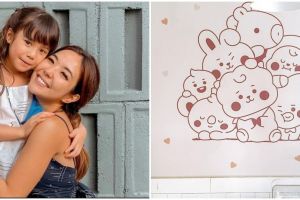 Dapat kejutan dari Gisel, 10 potret kamar tidur Gempita usai renovasi ini unik bertema BT21