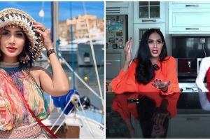 Bangunannya etap estetik & awet sejak 2007, 10 potret dapur mewah Diah Permatasari nuansa serba putih