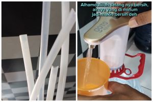 Tanpa direndam sitrun, ini trik bersihkan selang pompa galon cuma andalkan 1 bahan sederhana