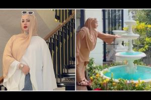 Konsepnya bak tinggal di kastil princess, ini 11 potret taman di rumah Tasyi Athasyia usai renovasi