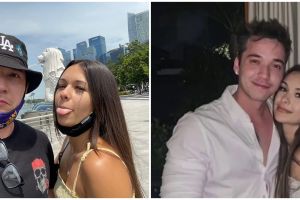 Jarang unggah momen bareng, ini 11 potret Stefan William & Ria Andrews dari pacaran hingga jadi ortu