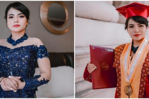 Diam diam ternyata kuliah di Surabaya, ini 9 momen bahagia Dinar Candy wisuda sarjana S1