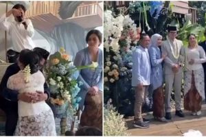 Momen pernikahan anak 5 seleb ini digelar simple, putri Andra Dewa 19 cuma akad di masjid