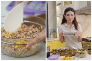 Jadi menu kesukaan Betrand Peto, intip cara Sarwendah masak nasi goreng