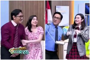 7 Detail makeup Amanda Rigby saat 'menikah' dengan Andre Taulany ini andalkan riasan fresh minimalist