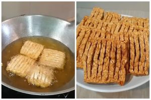 Trik goreng tempe renyah tahan 1 bulan tanpa dijemur dan ditepung, mudah dan ampuh dicoba di rumah