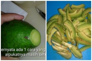 Gagal matang usai diperam, wanita ini punya trik mengolah alpukat setengah mentah jadi masakan lezat