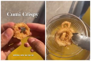 Trik bikin cumi krispi agar adonan tepungnya menempel dan teksturnya empuk, perhatikan marinasinya