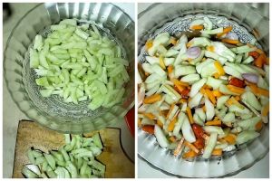 Bukan pakai cuka, ini cara bikin acar timun supaya lebih segar dan nggak mudah lembek