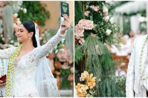 6 Tahun pacaran beda agama, ini 11 momen ijab kabul Hana Saraswati dan Justin Harijawan