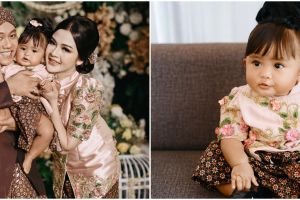 10 Momen prosesi tedhak siten Cundamani anak Denny Caknan dan Bella, barang yang diambil jadi sorotan