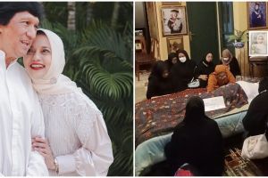 Terpukul dengan kepergian mendadak istri, 9 potret Ikang Fawzi setia di samping jenazah Marissa Haque