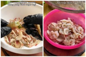 Pakai 3 bumbu dapur, ini cara mengolah udang kurang segar agar tak bikin gatal saat dikonsumsi