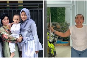 Dulu rumahnya sederhana kini megah 3 lantai, 11 potret hunian Mpok Alpa sebelum dan sesudah renovasi