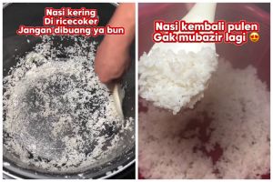 Jangan dibuang, begini trik masak kerak nasi supaya teksturnya pulen lagi dan layak konsumsi