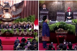 Jadi Presiden tertua-Wapres termuda, 11 momen khidmat pelantikan Prabowo dan Gibran Rakabuming