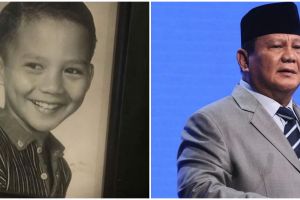 11 Potret transformasi Prabowo Subianto dari masa ke masa, saat muda wajahnya mirip Al Ghazali