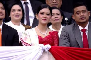 5 Momen Kaesang dan Kahiyang hadiri pelantikan presiden, ramai disoraki peserta rapat paripurna MPR