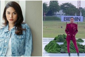 9 Potret Azizah Salsha jadi model catwalk, gaya jalan terlalu santainya tuai kritikan