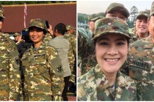 Pesona 9 anggota kabinet cantik Prabowo pakai seragam militer, Veronica Tan disebut mirip aktris Korea