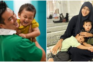 Berebut hak asuh anak, ini 10 beda gaya Baim Wong dan Paula Verhoeven saat momong kedua buah hati