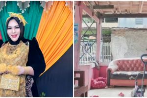 Kini hunian empat lantainya disegel Pemkot, 9 potret rumah lawas Mira Hayati sebelum jadi bos skincare