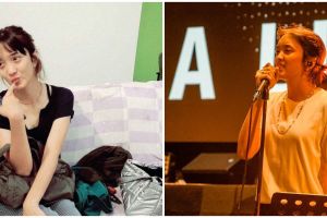 Pesonanya cocok jadi penyanyi, intip 9 potret Aishameglio anak Duta Sheila On 7 manggung bareng ayah