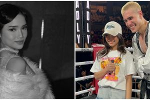 10 Momen Fuji diajak kenalan Aisar Khaled di depan Haji Faisal, mimik malu-malu bikin fans ikut baper