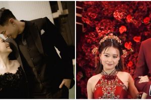 11 Momen pesta resepsi pernikahan Nita Vior dan Vincent, mewah mengusung internasional