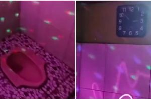 11 Potret kamar mandi dengan toilet jongkok ini bikin heran, desainnya lebih mirip tempat karaoke