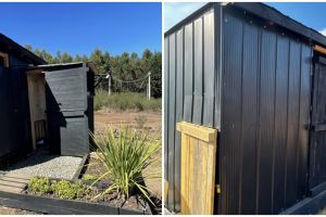 Dari luar tampak gudang, ruangan ini ternyata kamar mandi estetik ala villa, intip 9 potretnya