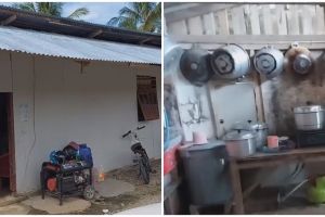 Rumah dinding triplek beratap seng ini ternyata punya kamar mandi bak hotel bintang 5, ini 9 potretnya